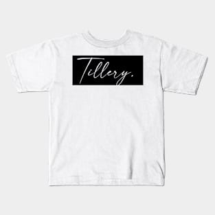 Tillery Name, Tillery Birthday Kids T-Shirt